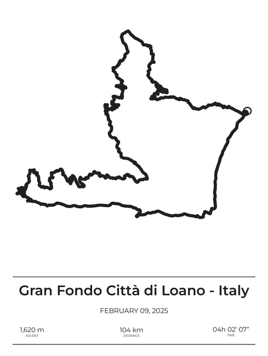 Gran Fondo Loano Poster