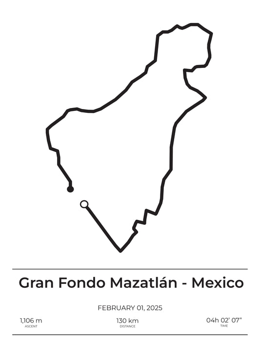 Gran Fondo Mazatlán Poster