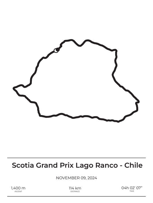 Scotia Grand Prix Lago Ranco 2024 Poster