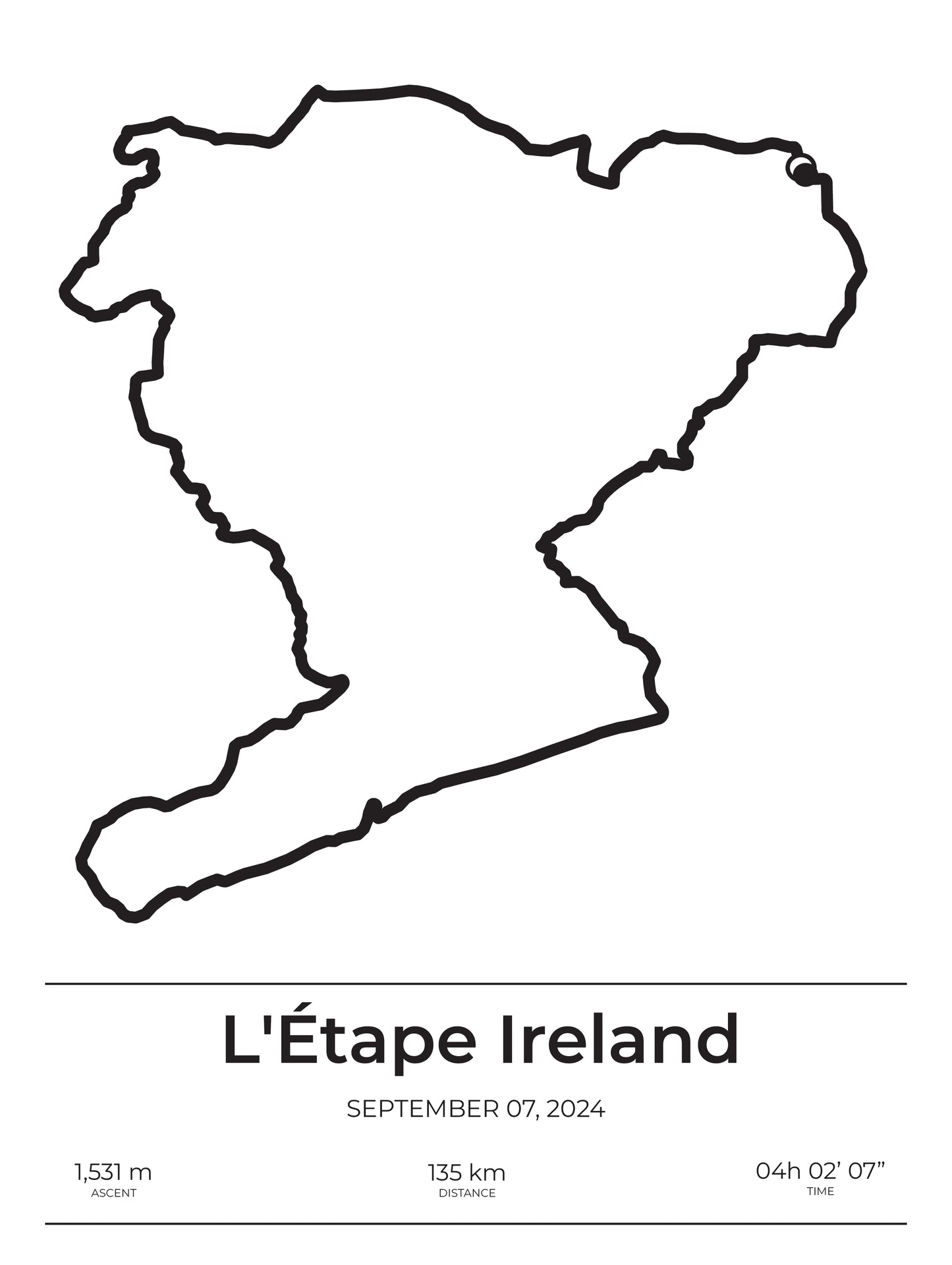 L'Étape Ireland 2024 Poster
